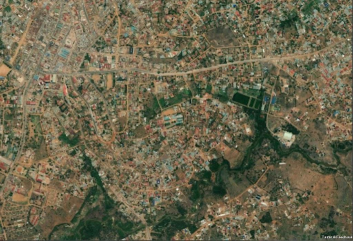 Satelite Imagery of Mbarara City